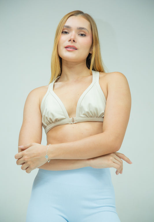 Top Deportivo Beige